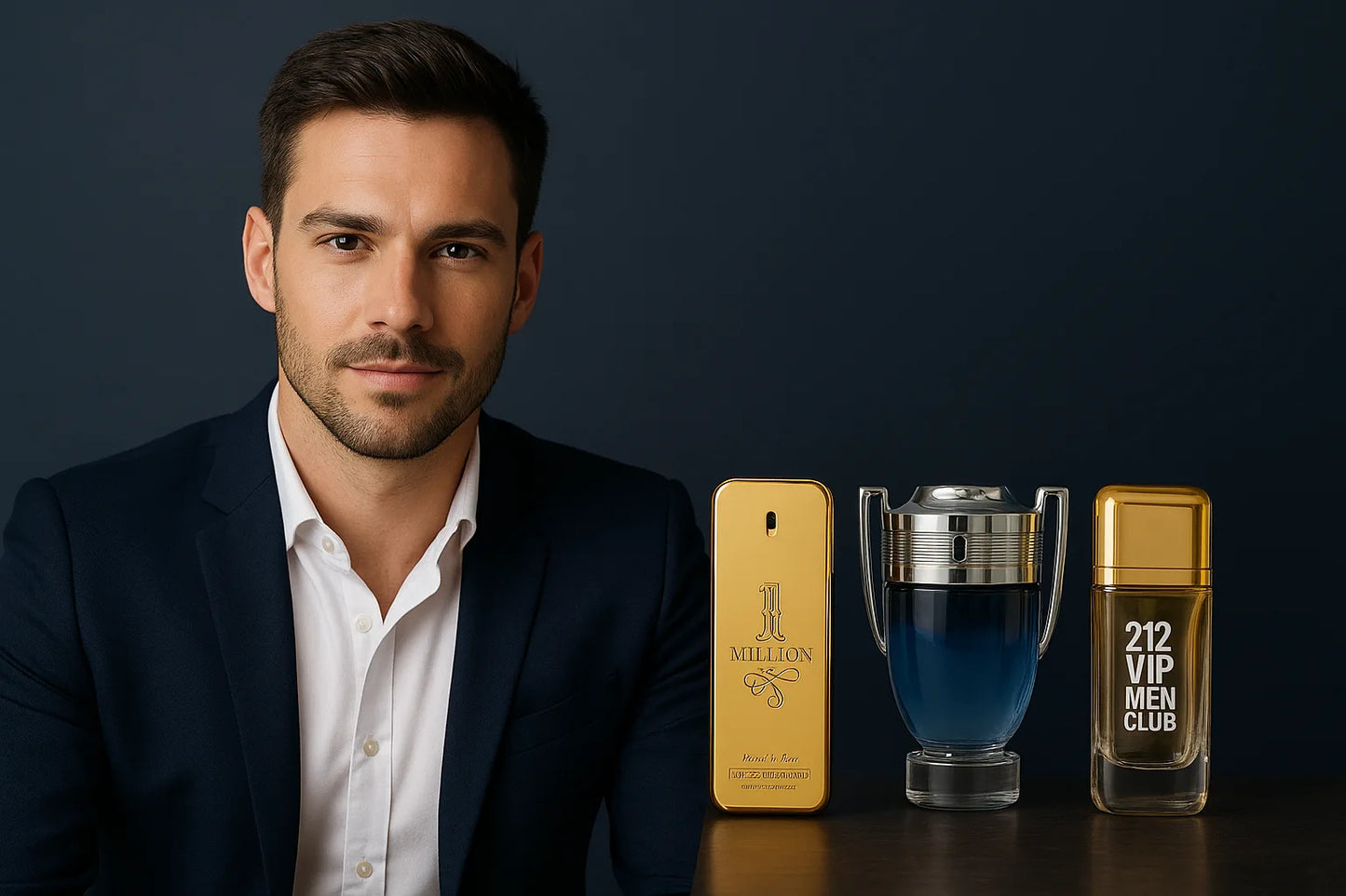 Perfume 3x1 Masculino - Invictus - 212 Vip - One Million